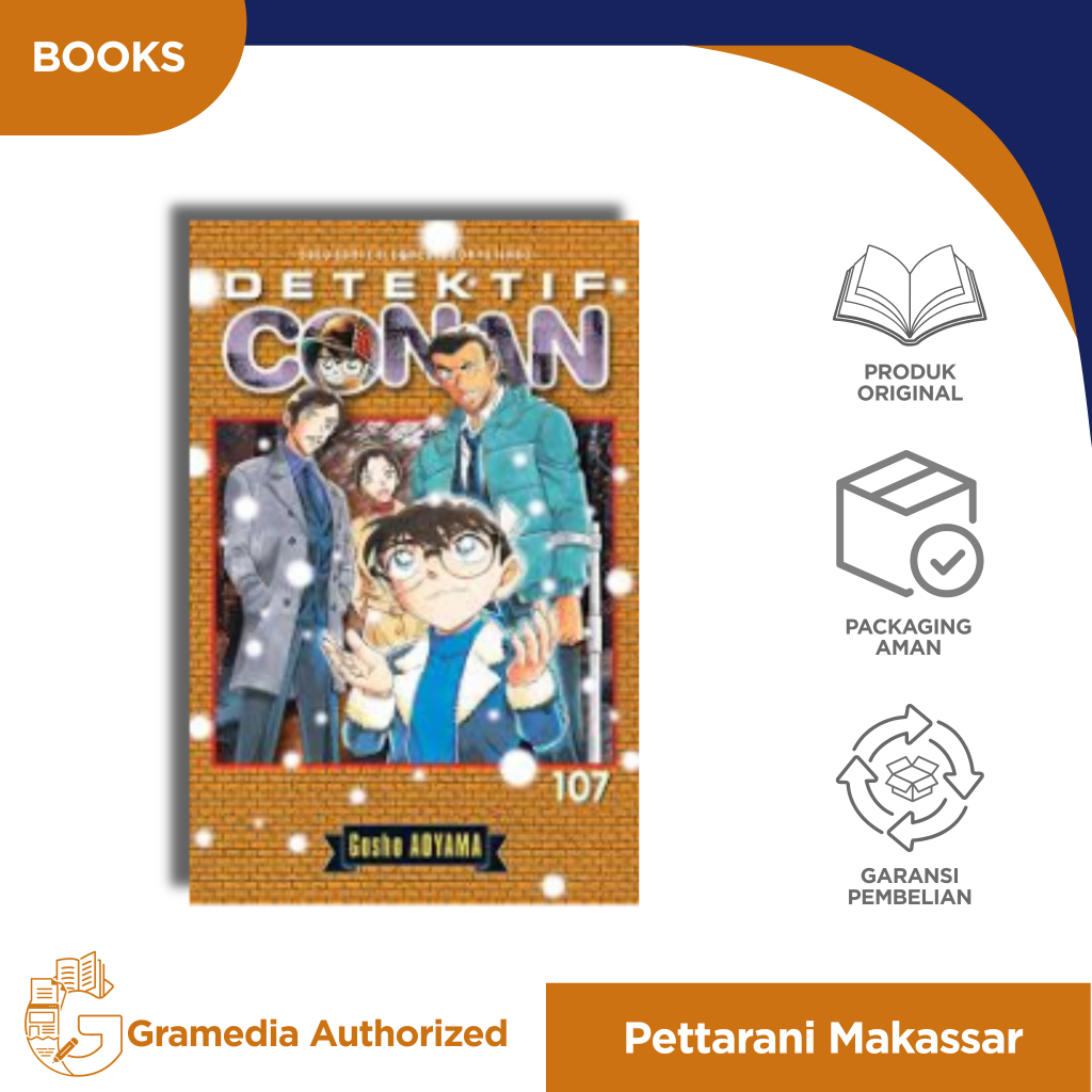 Gramedia Pettarani - Komik Detektif Conan 107