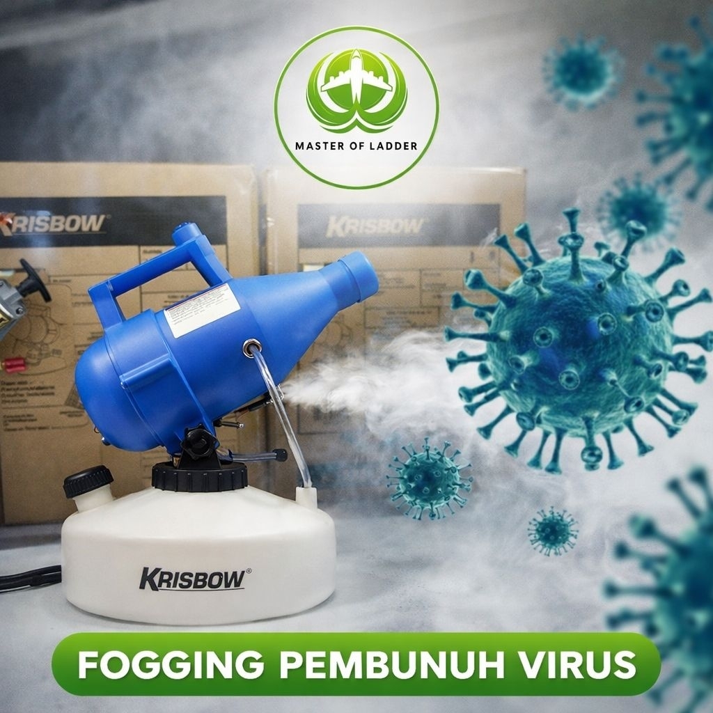 krisbow mesin cold fogging portable 4.5 ltr cold fogging machine