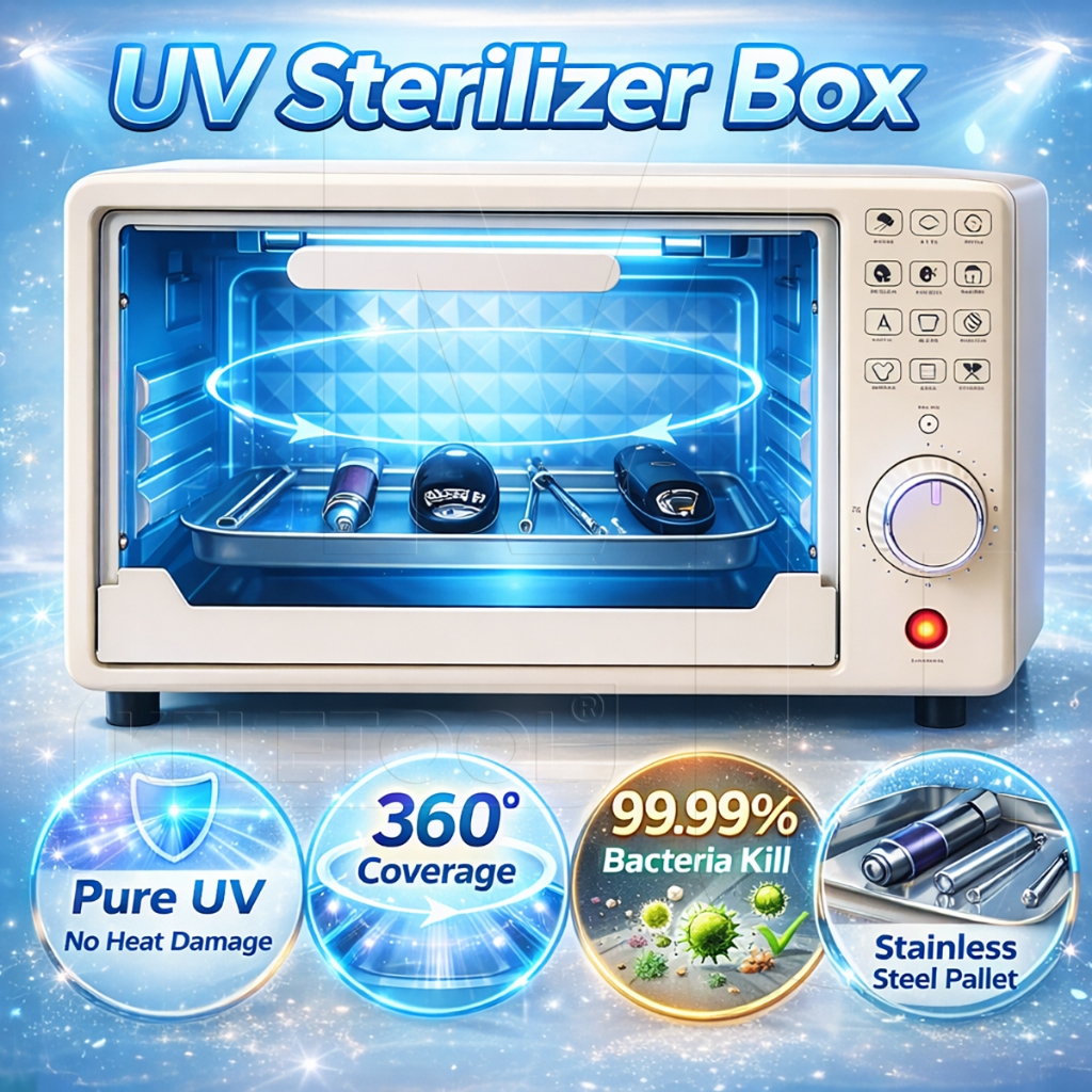 Alat Sterilizer Box Uv Heating Sterilizer Box Drying Disinfection Cabinet Uv Ozon Pengeringan Udara 