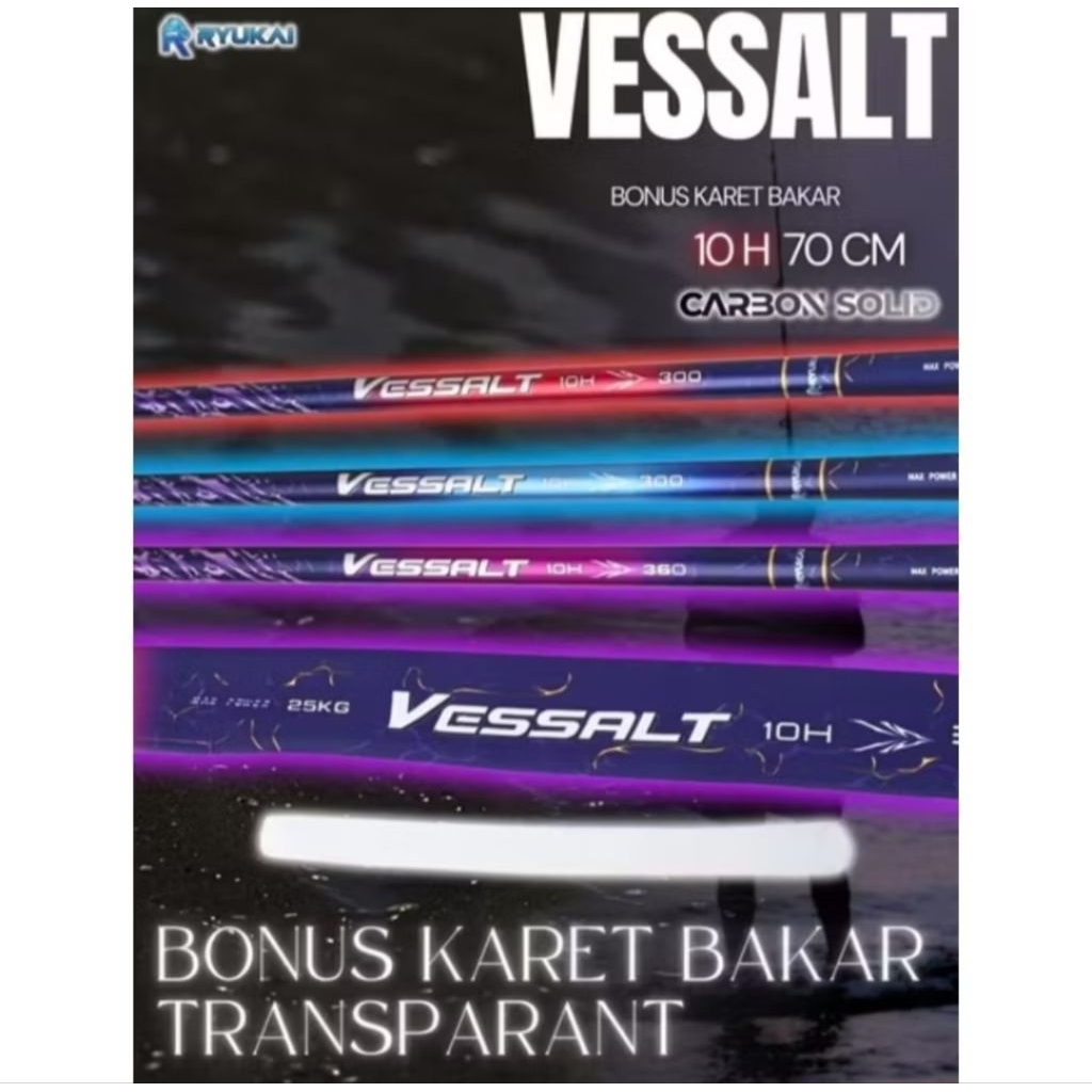 TEGEK RYUKAI VESSALT 10H 70CM KUAT KAKU DAN RINGAN