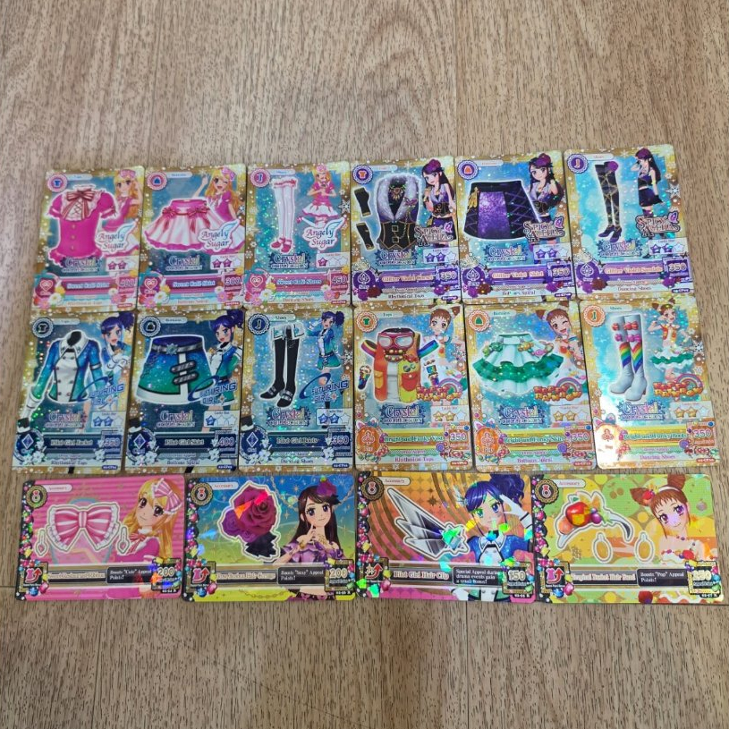 Aikatsu CP Crystal Collection Card ORI