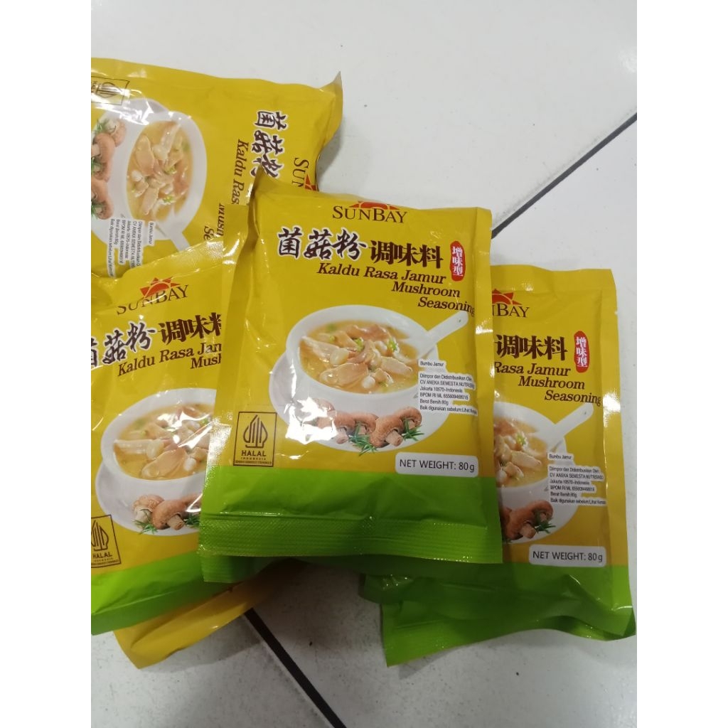 SUNBAY KALDU RASA JAMUR 80 GR