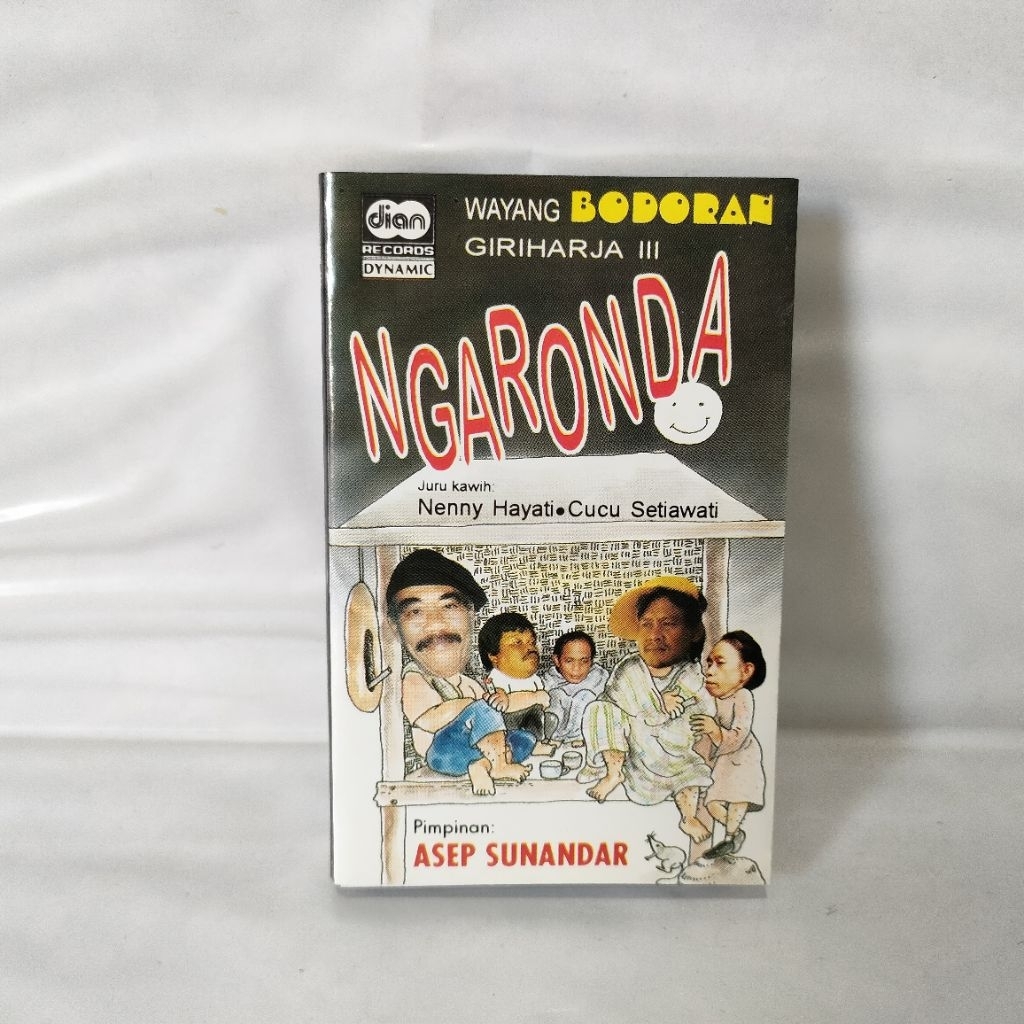 Kaset Pita Wayang Bodoran Giri Harja 3 - Ngaronda ( Asep Sunandar)