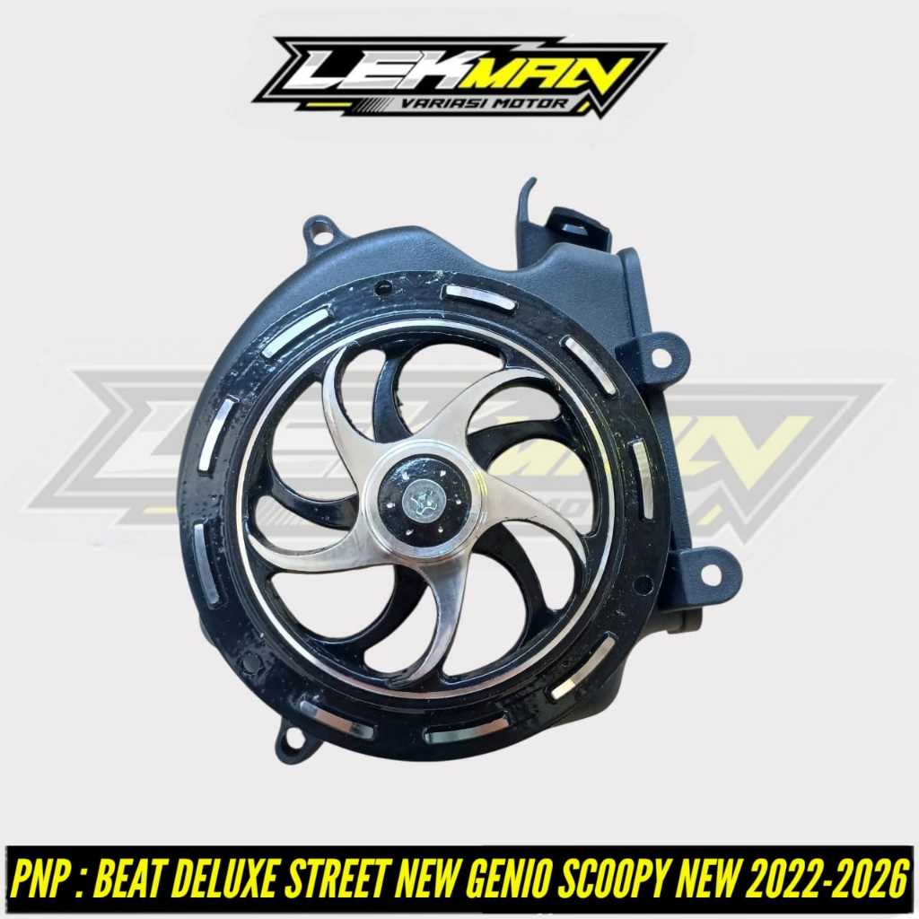Tutup Kipas Scoopy 2022-2026 Set Spinner Sabit CNC Pnp Scoopy Keyless Smart Key Beat Deluxe Street N