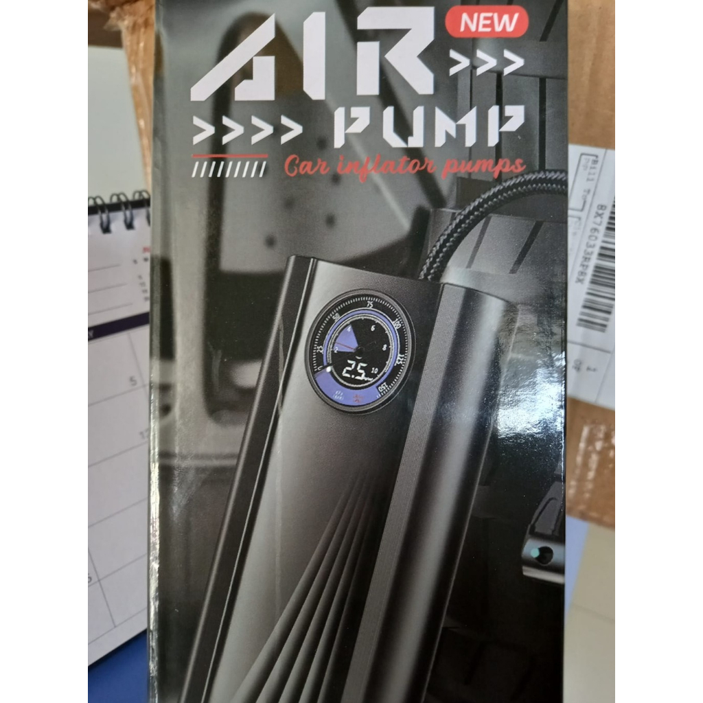 Pompa Ban Mobil Air Pump Portable Kompresor Mini Otomatis