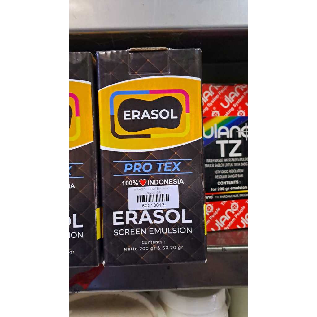 Erasol Protex Water Base 200 ml| Obat Afdruk Sablon Manual | Emulsion Screen Printing | Tinta Sablon