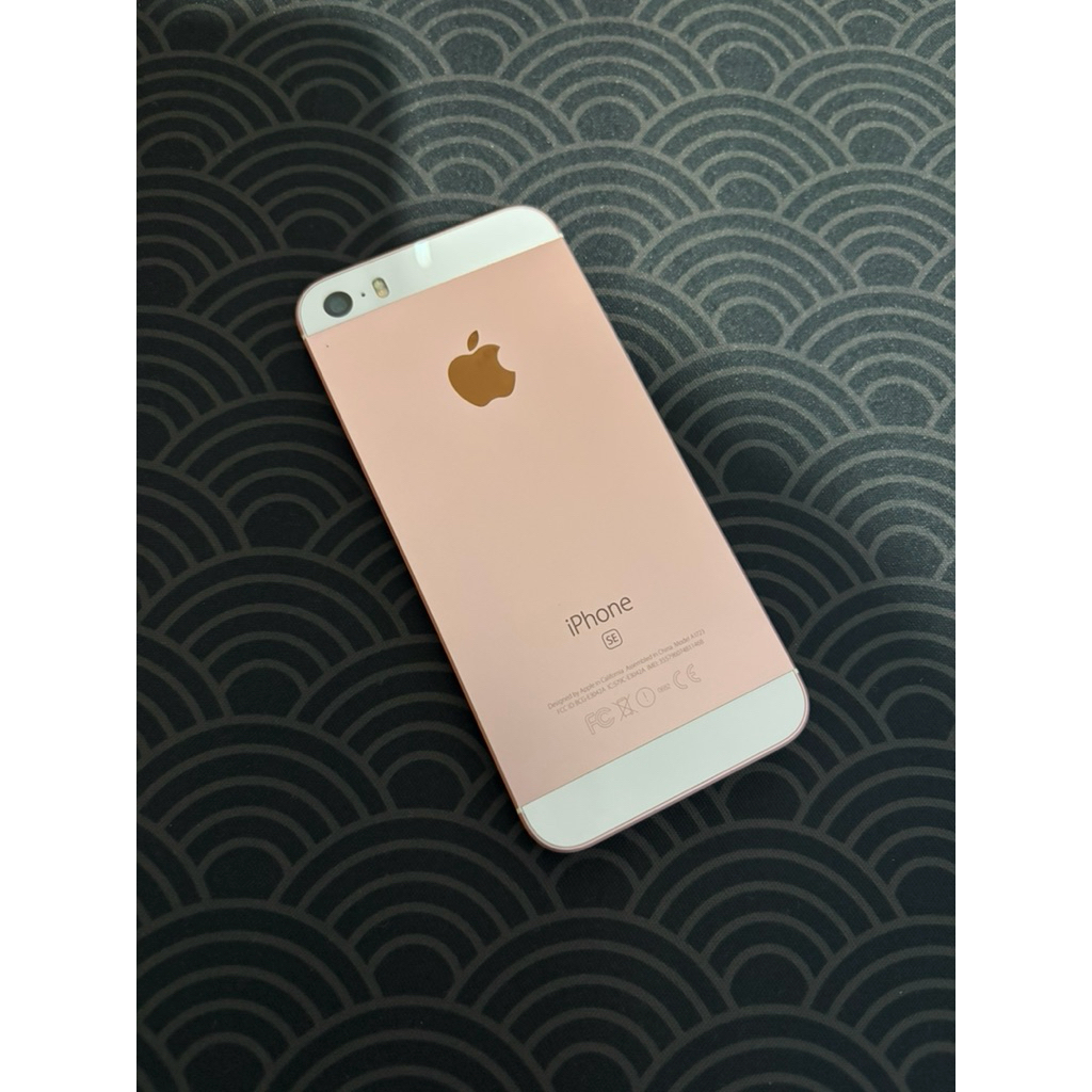 iPhone SE 2016 Rose Gold 64 GB Second Mulus Like New Batangan No Minus