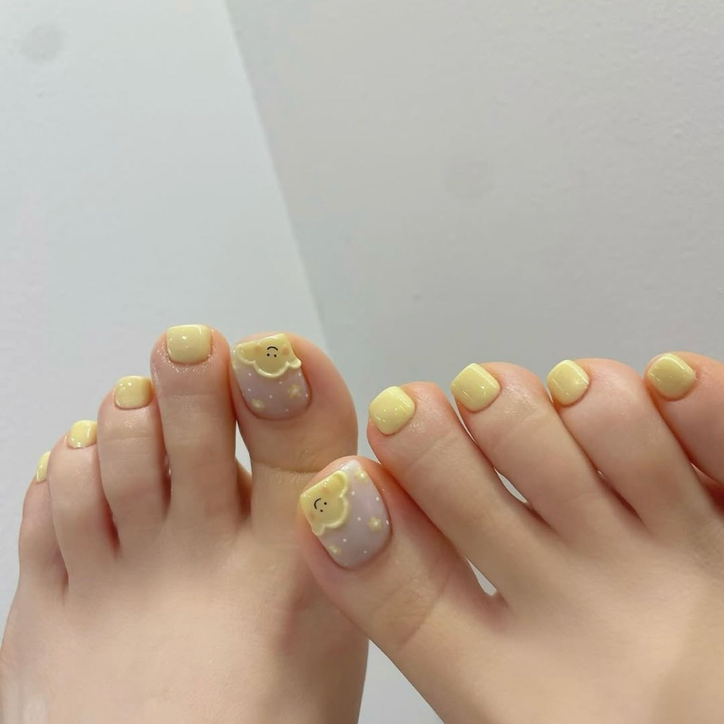 Toe Nails | Press on nails | Kuku palsu kaki