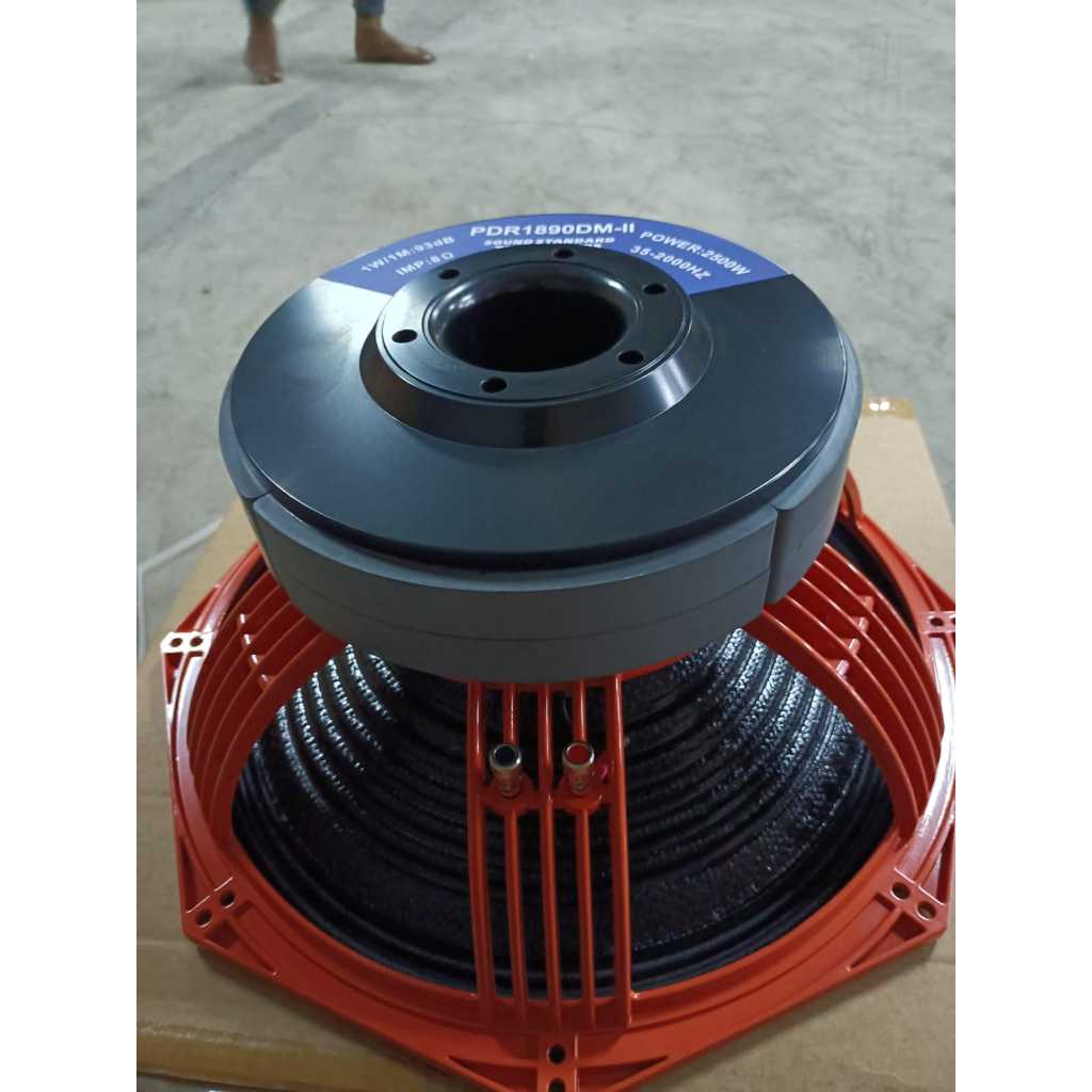 Speaker Soundstandar PDR 1890 DM MKII / PDR1890 DM-MKII / PDR 1890DM MKII - 18 INCH DOBEL MAGNET MODEL PD PRECISION DEVICES