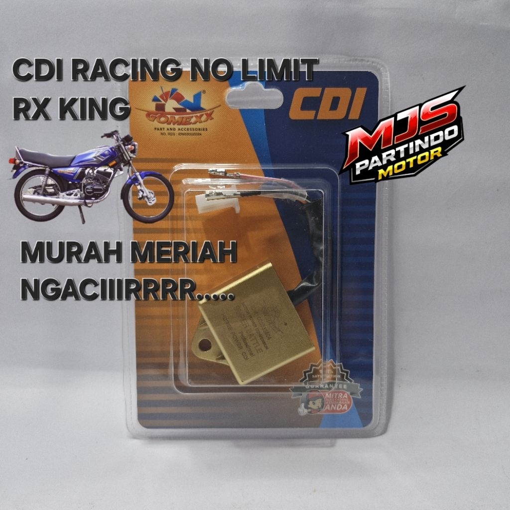 CDI RACING "NO LIMIT" RX KING NEW/ RXK GOMEXX