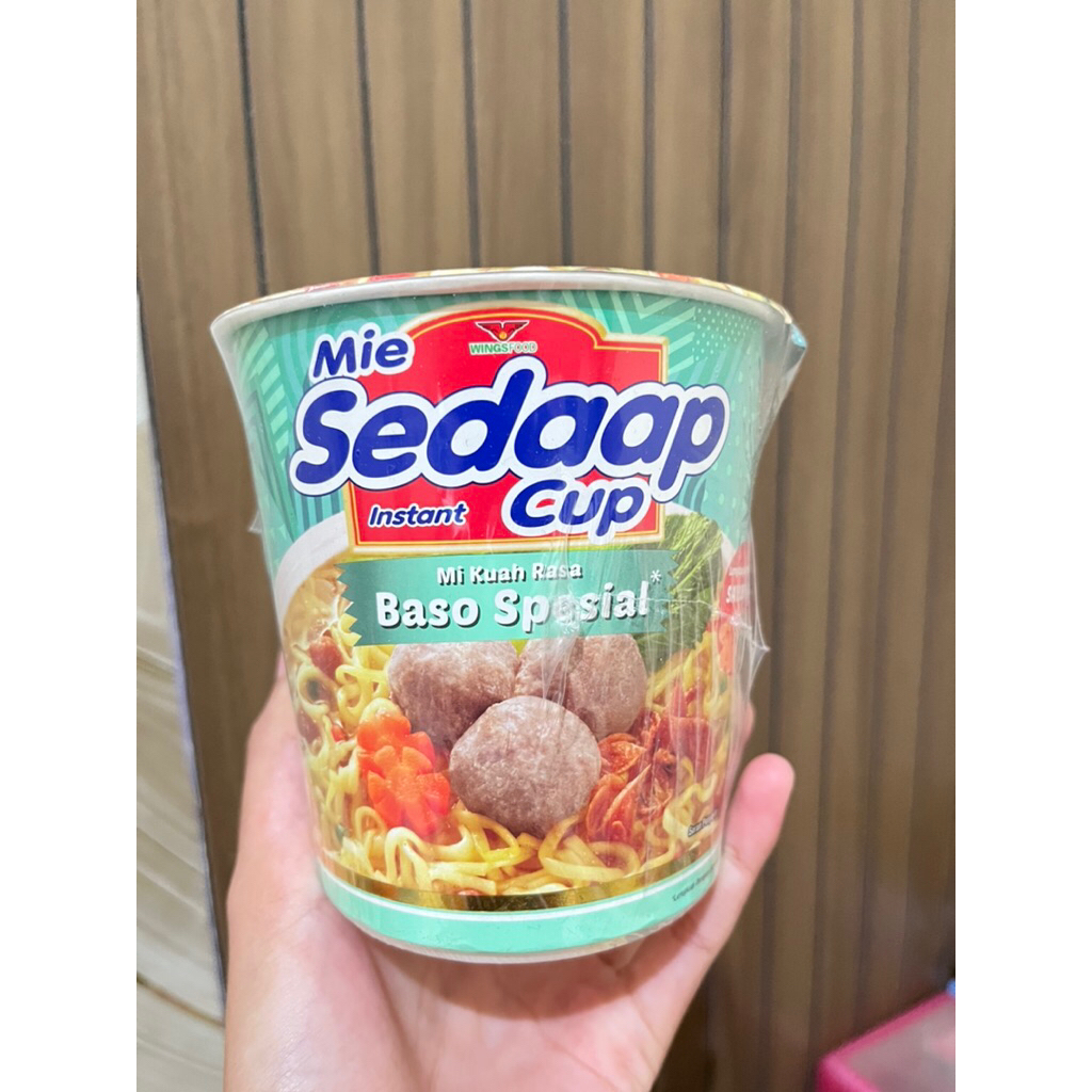mie Sedap instan cup baso spesial