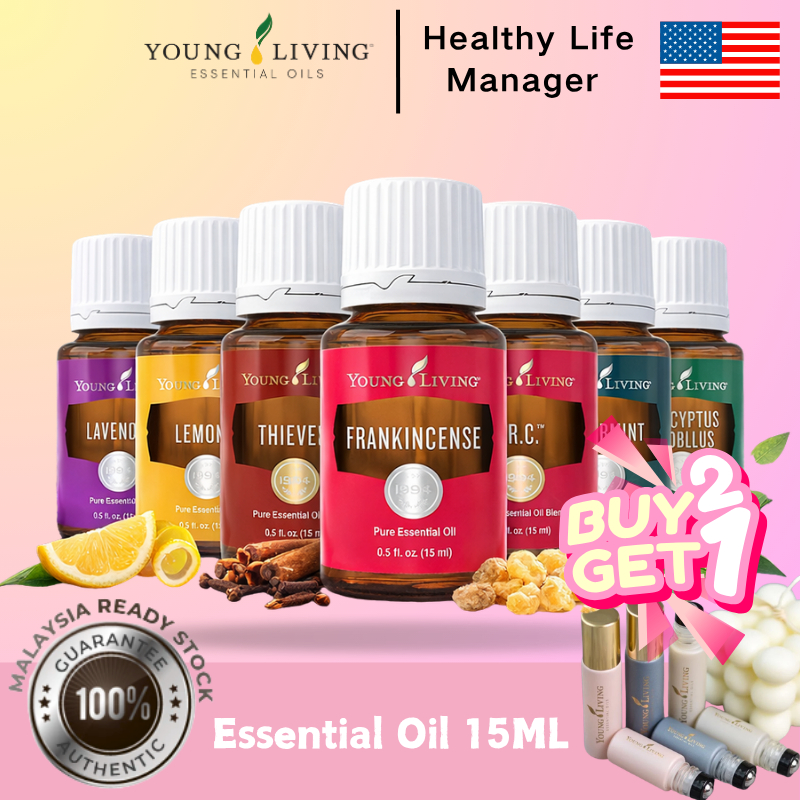 *Original*  Young Living Essential Oil 15ml Set Minyak Esensial Murni 100% Asli