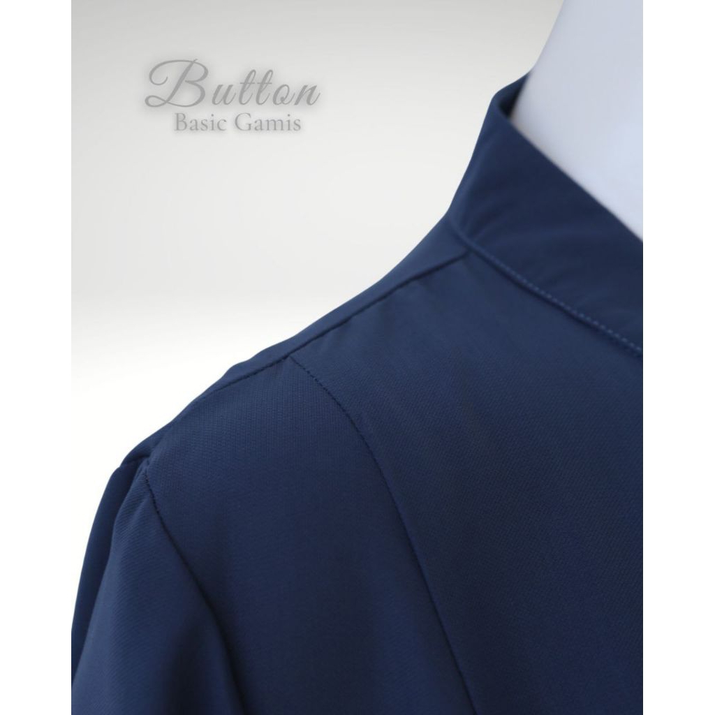 Gamis Button Basic simple sederhana untuk sehari-hari by RaKhadijah Indonesia