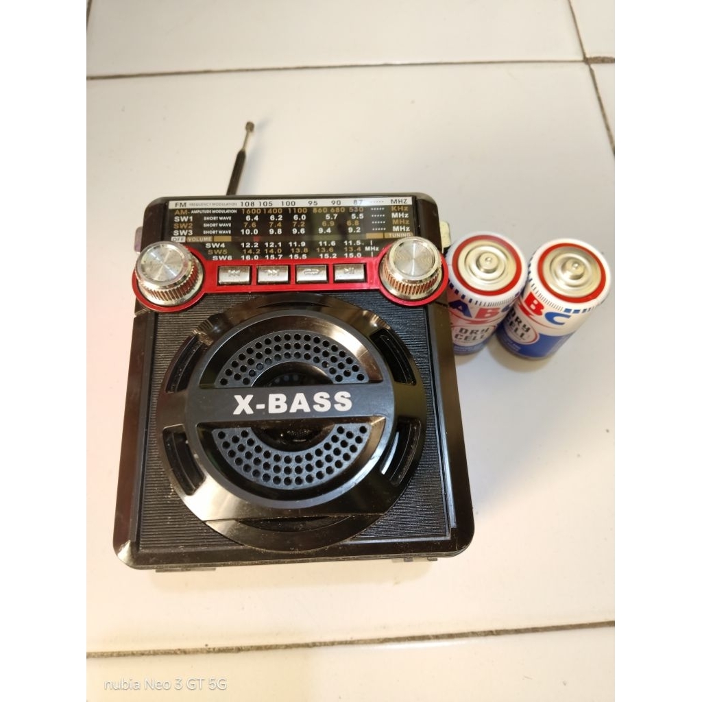 Radio Portable X-BASS second