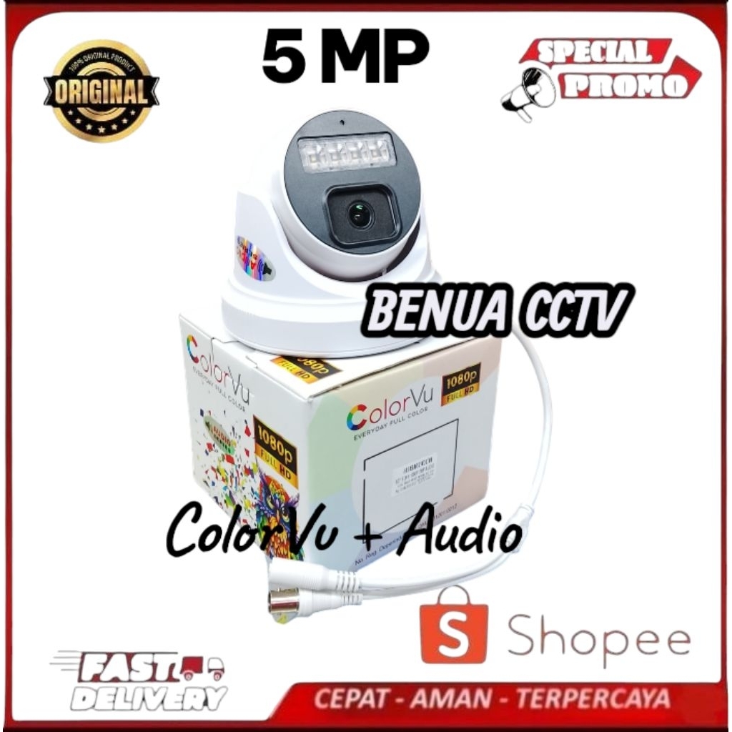 New CCTV Indoor ColorVu Audio 5MP 1080P IC SONY EXMOR