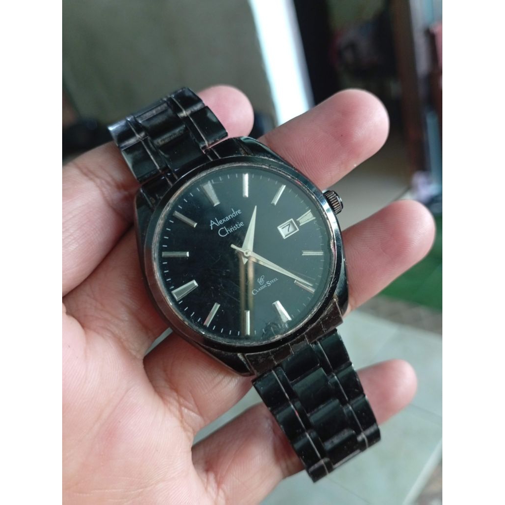 jam tangan Alexandre Christie second original