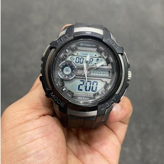 Forester Jam Tangan Digital Analog JTF 1007 CR2016/SR