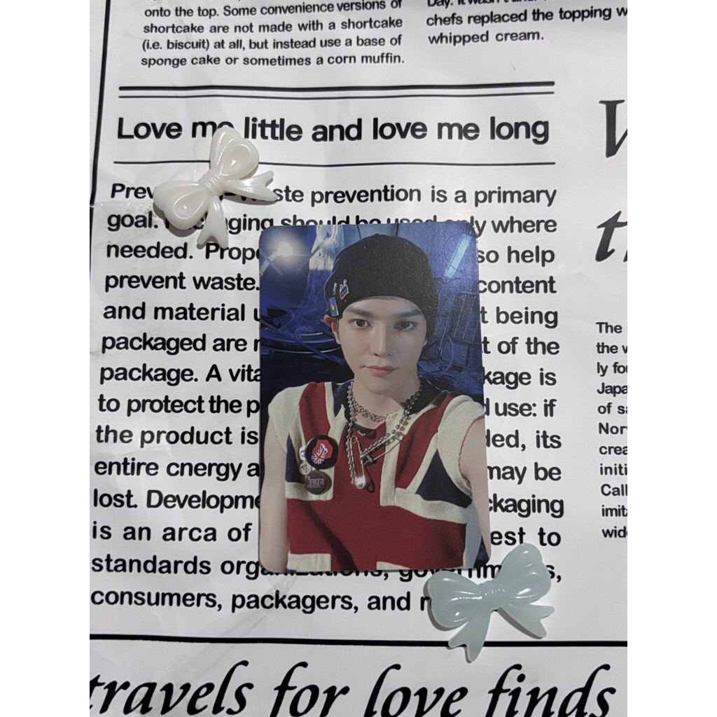Photocard Taeyong
