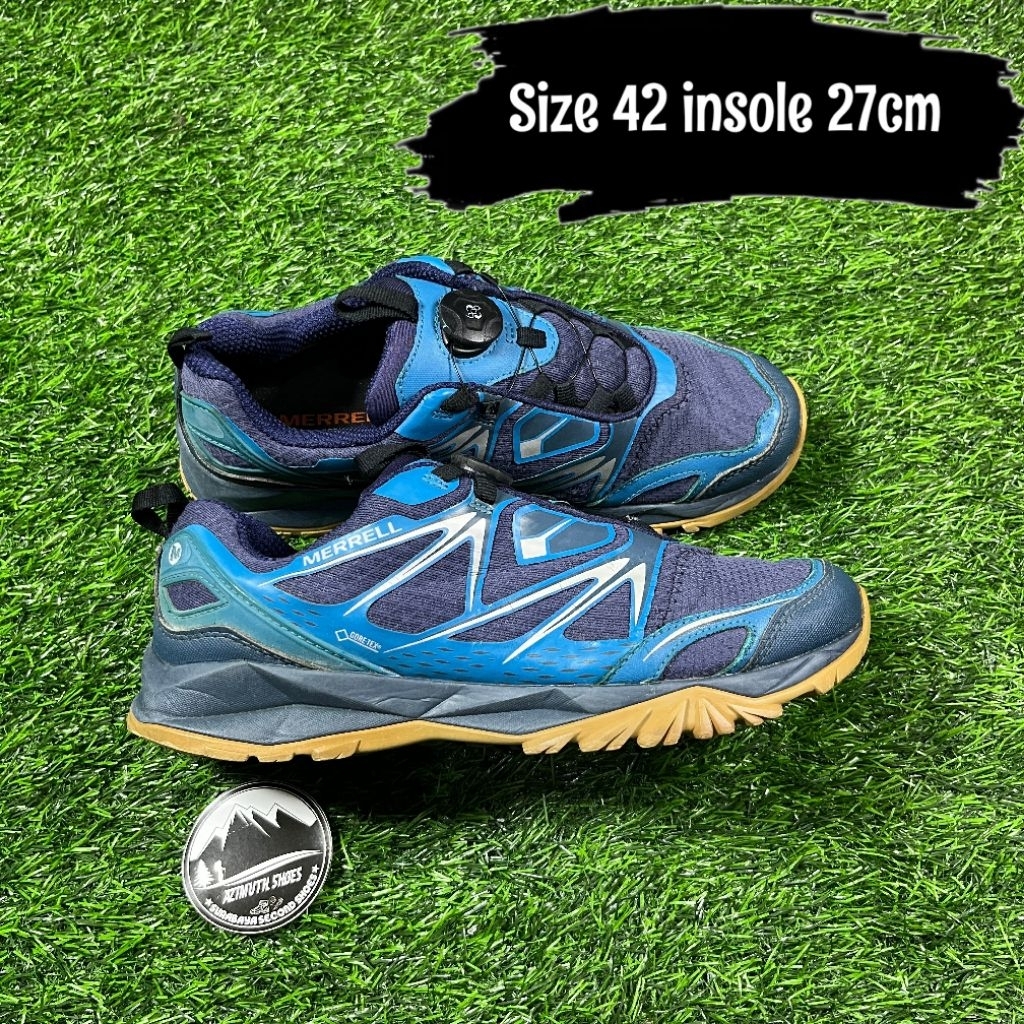 Sepatu Outdoor Gunung Hiking Merrell Size 42