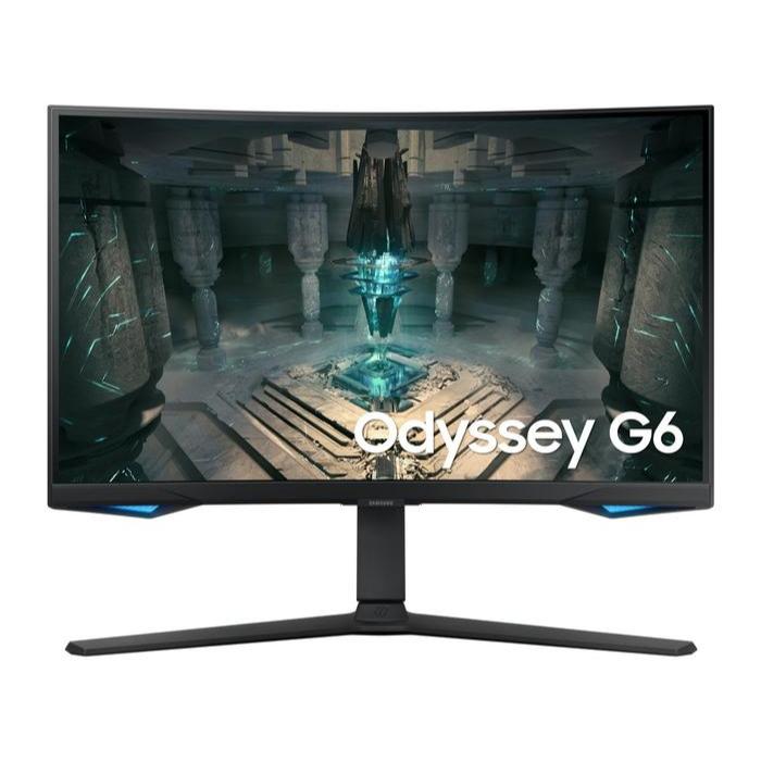 SAMSUNG ODYSSEY CURVED SMART GAMING MONITOR 27 INCH G6 G65B IPS QHD 1440P 1MS TIZEN OS WIFI 240HZ HD