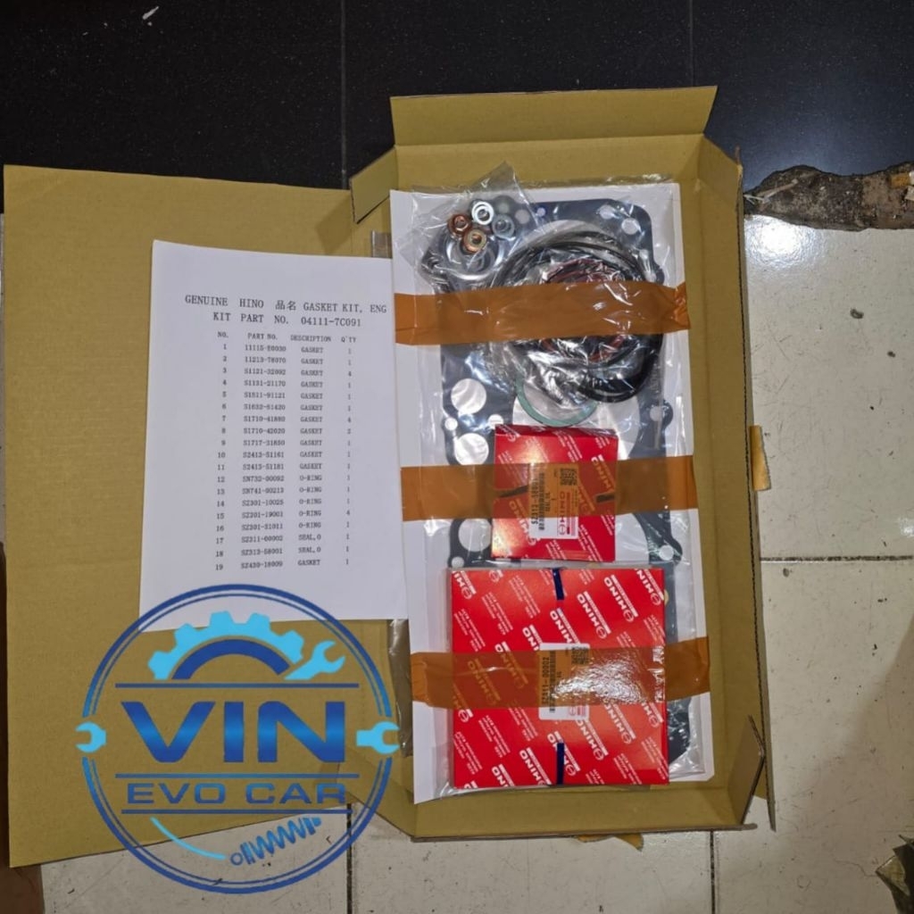 Packing Set Full Set Hino Dyna Dutro HT130 04111-7C091