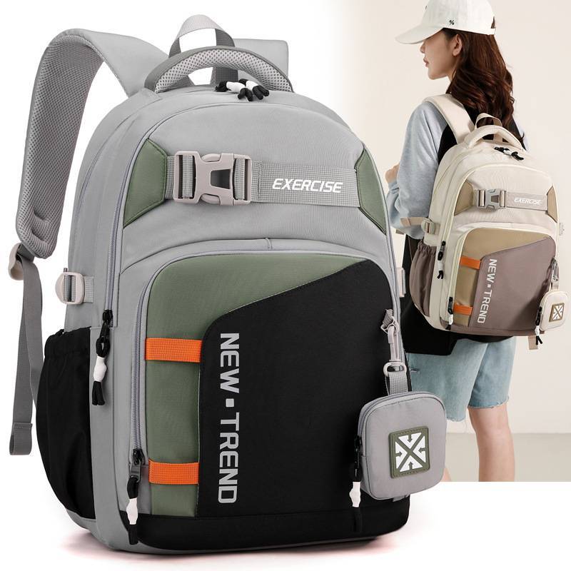 Tas Sekolah NEW- TREND Tas Sekolah Cewek/ Cowok Kapasitas Besar Tas Sekolah Backpack SD SMP SMA Tas 