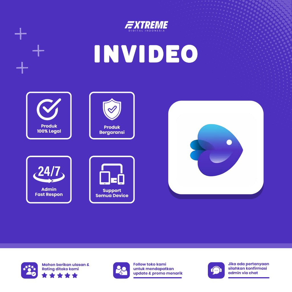 InVideo Studio Pro 1 Bulan | Video Marketing AI