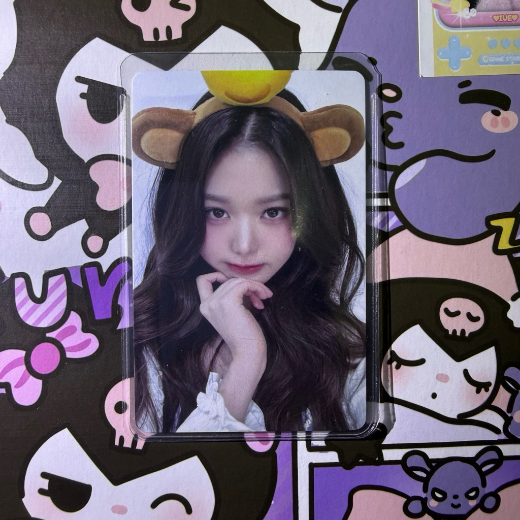 Official Photocard PC Wonyoung IVE Benefit K Monstar Empathy