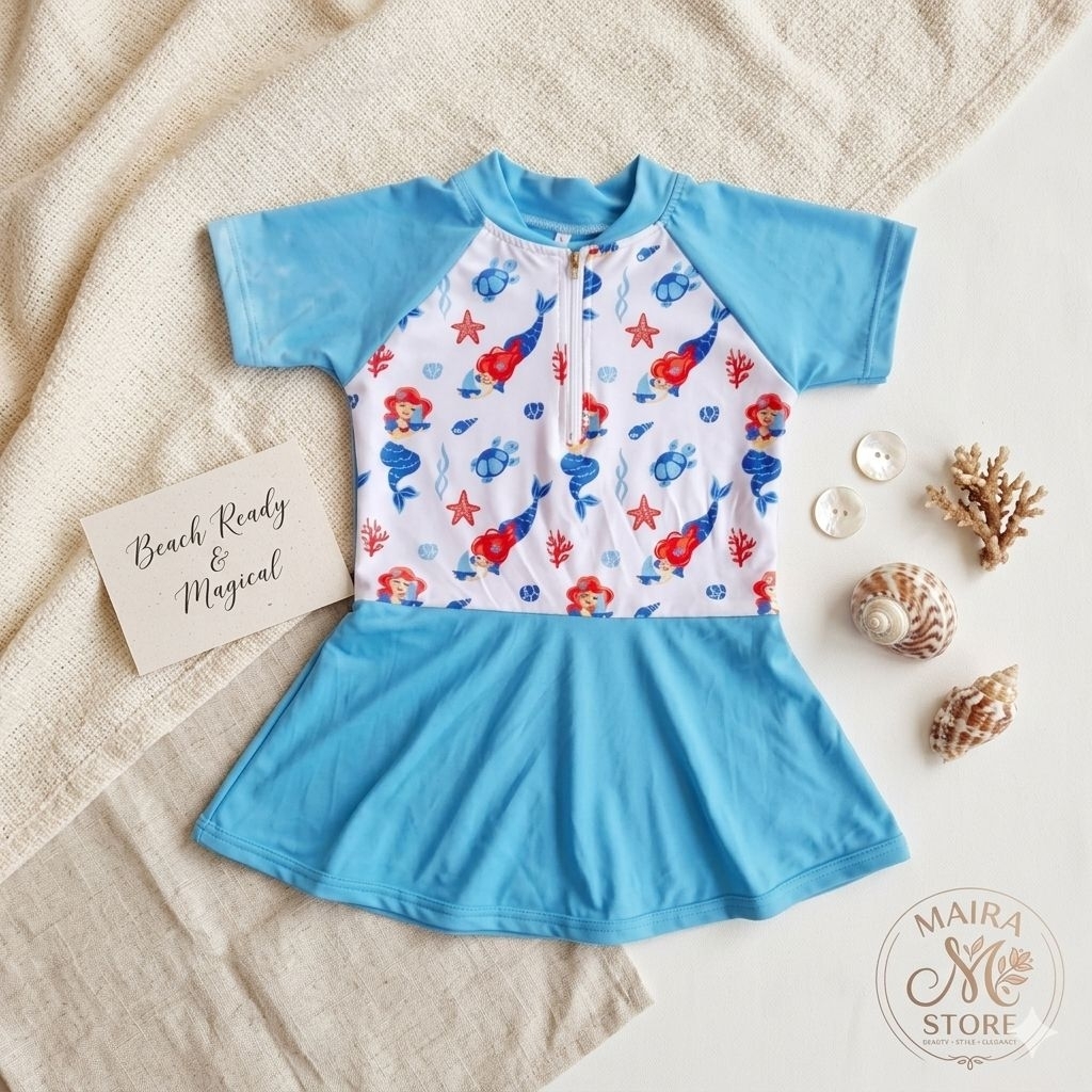 Baju Renang Anak Perempuan Rok