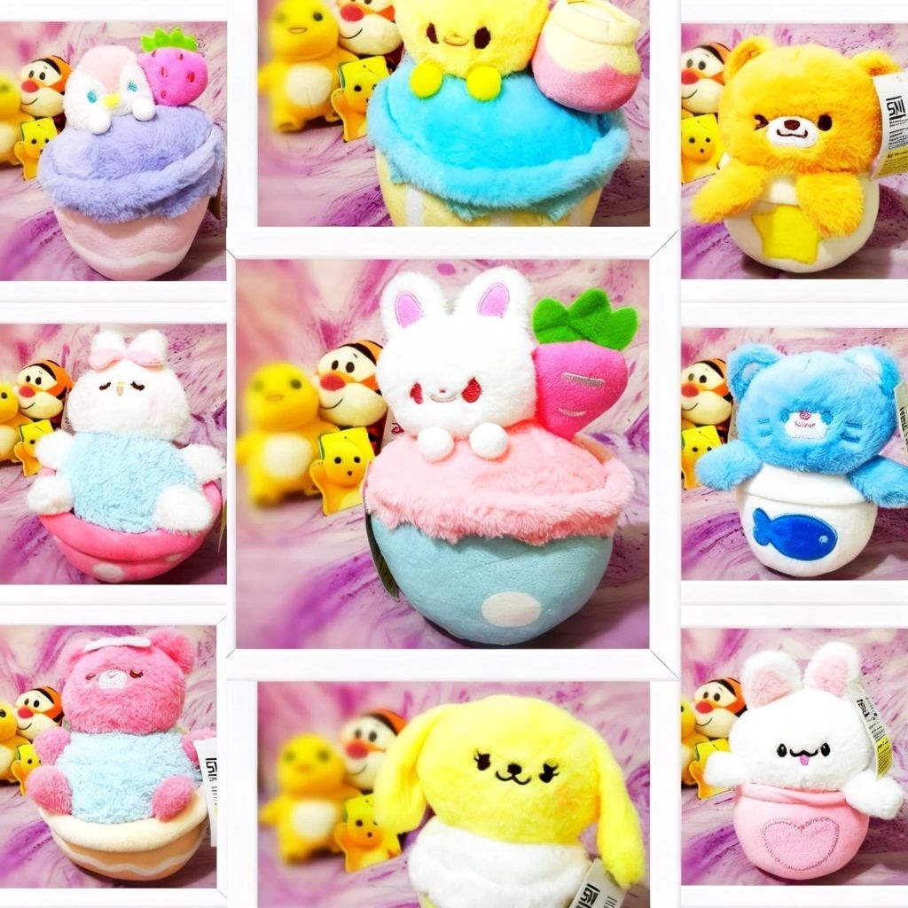 Boneka Promo Flash Sale asli Capit Asli FuniFunKKVAll New TagOhsomeAll Variasi Boneka MangkokBoneka 