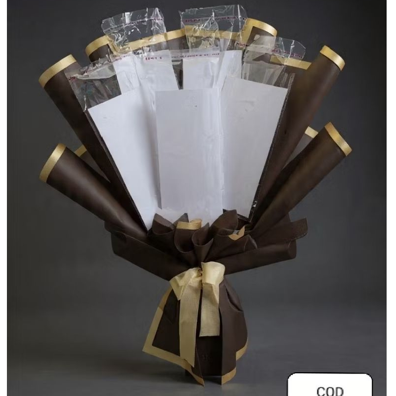 Buket Uang Kosong 5 Lembar – Frame Buket Hadiah Uang | Bahan Premium + Dudukan Uang Rapi & Elegan