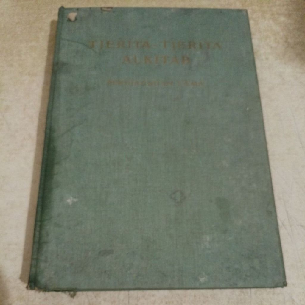 Buku Langka TJERITA-TJERITA ALKITAB PERJANJIAN LAMA