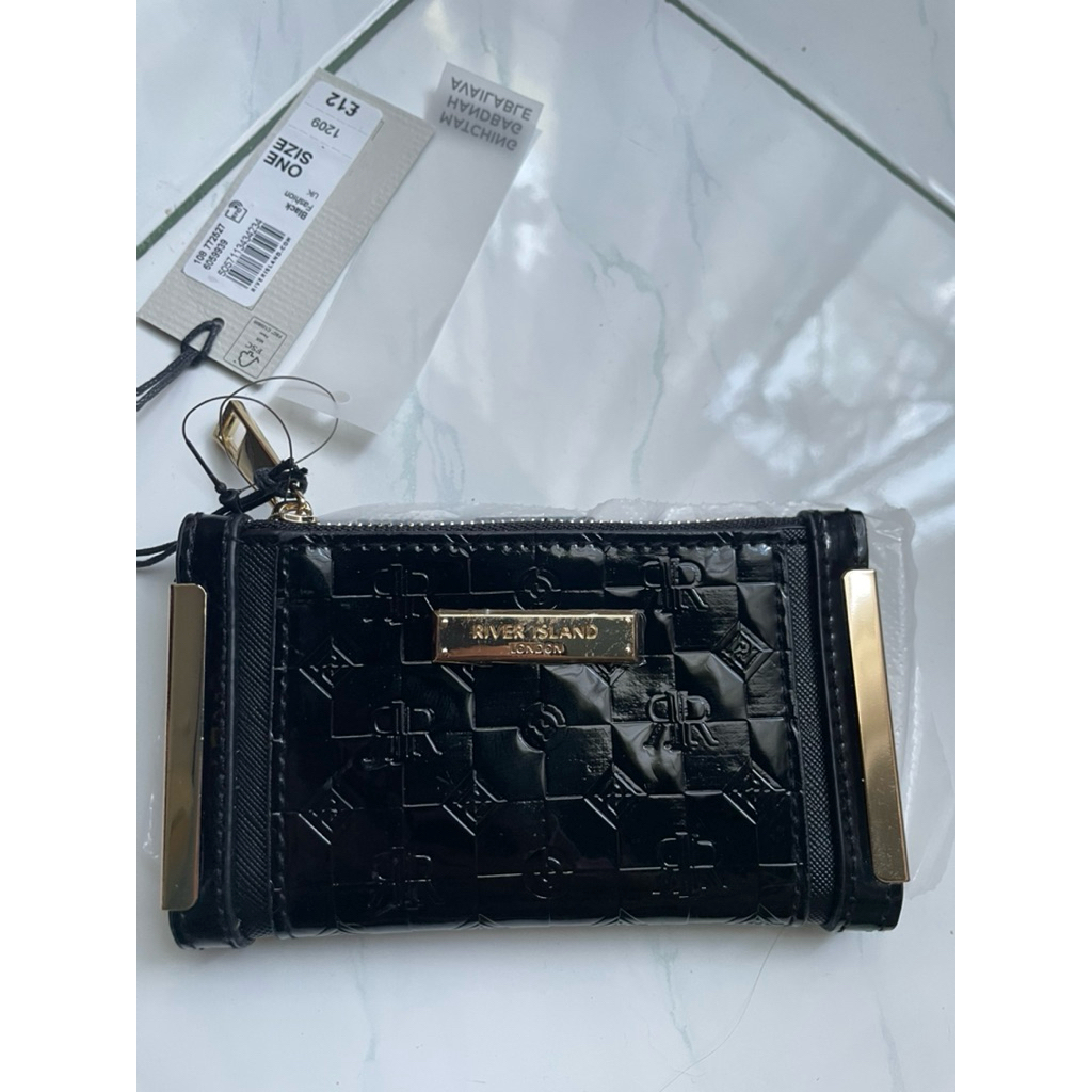 New Dompet medium River Island warna Hitam