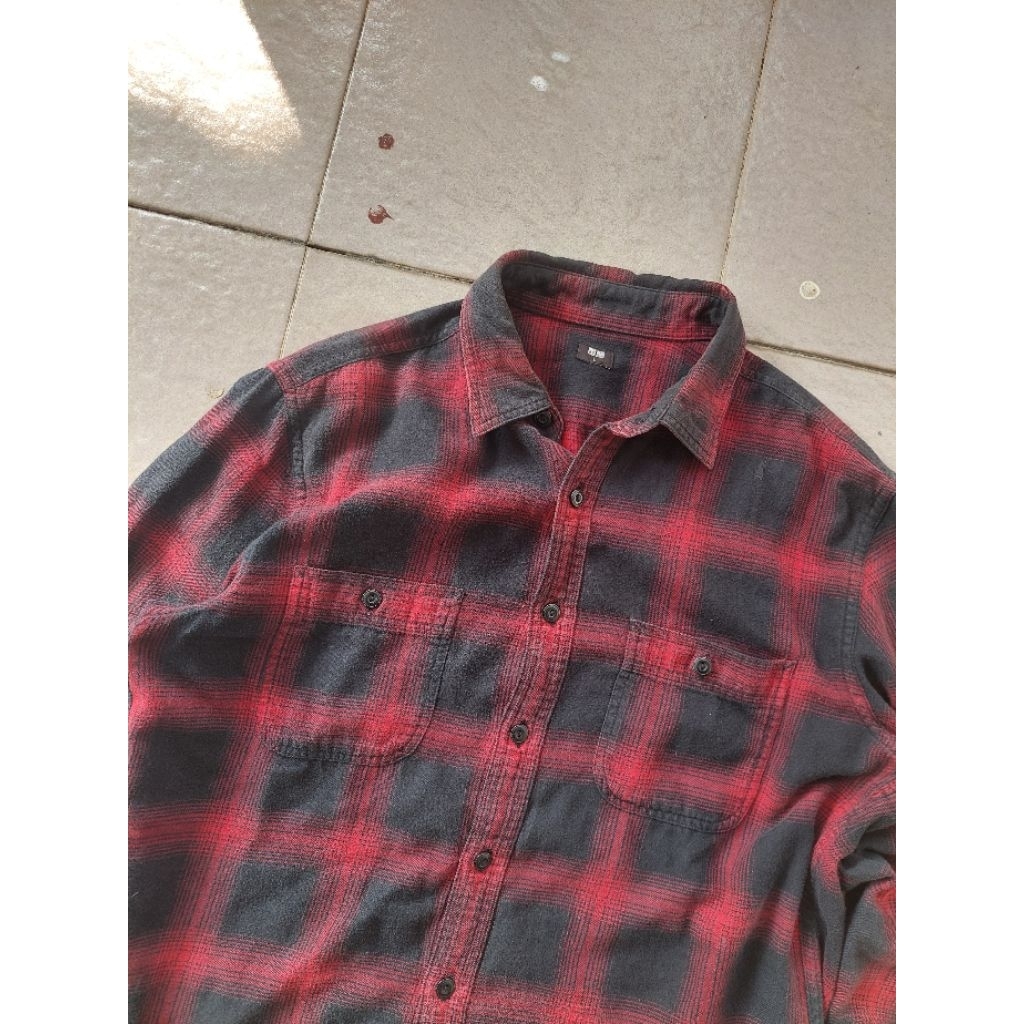 flanel uniqlo veterano