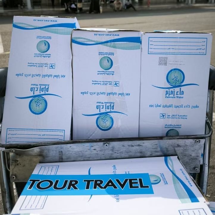 Air zamzam asli barcode pesawat 5 Liter