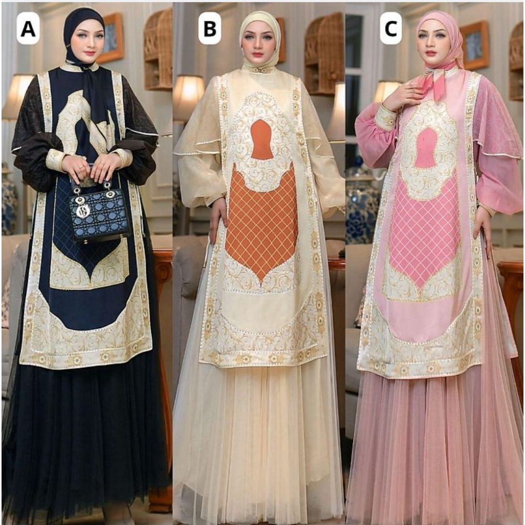 ZALANA GAMIS DRESS PREMIUM SERIES BY YODIZEIN SYAR'I
