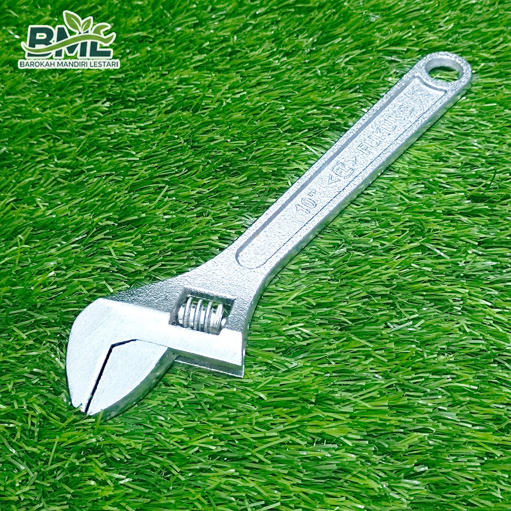 KUNCI INGGRIS ADJUSTABLE WRENCH UKURAN 10 INCH FUKUNG / KUNCI INGGRIS UKURAN 10" INCH / ADJUSTABLE W