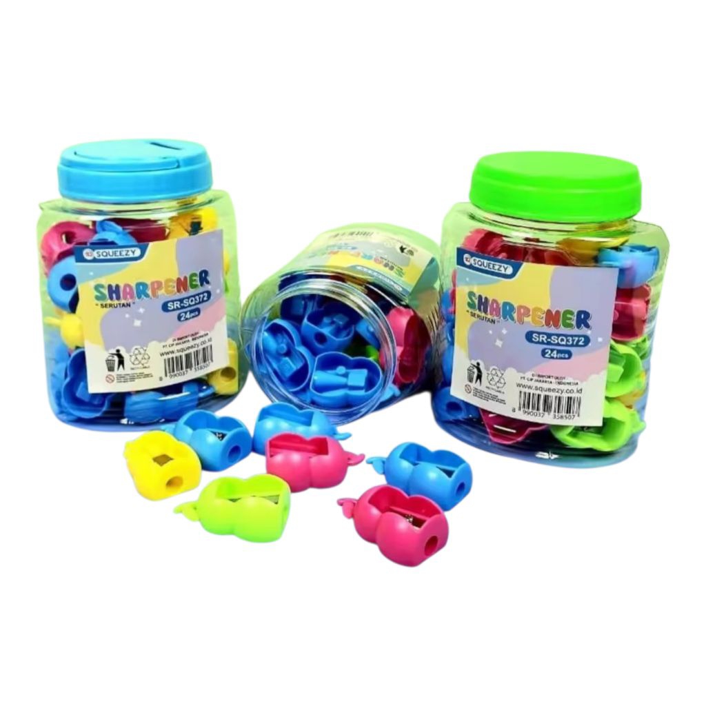 serutan.penserut pensil toples.1.toples isi24.pcs(RANDOM)