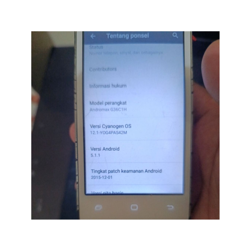 Andromax Q 4G LTE + root Super Su