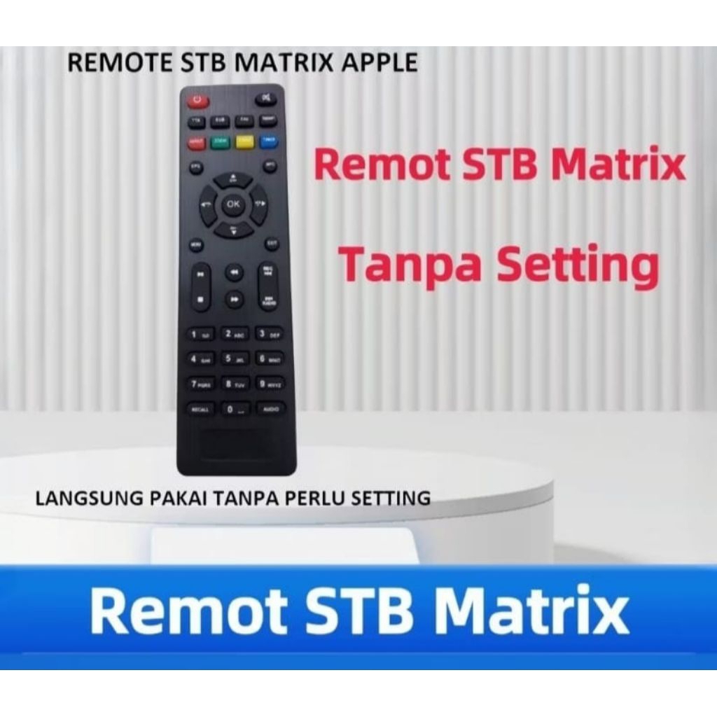 Remot STB Matrix / Remot Set Top Box Matrix / Remote STB Matrix