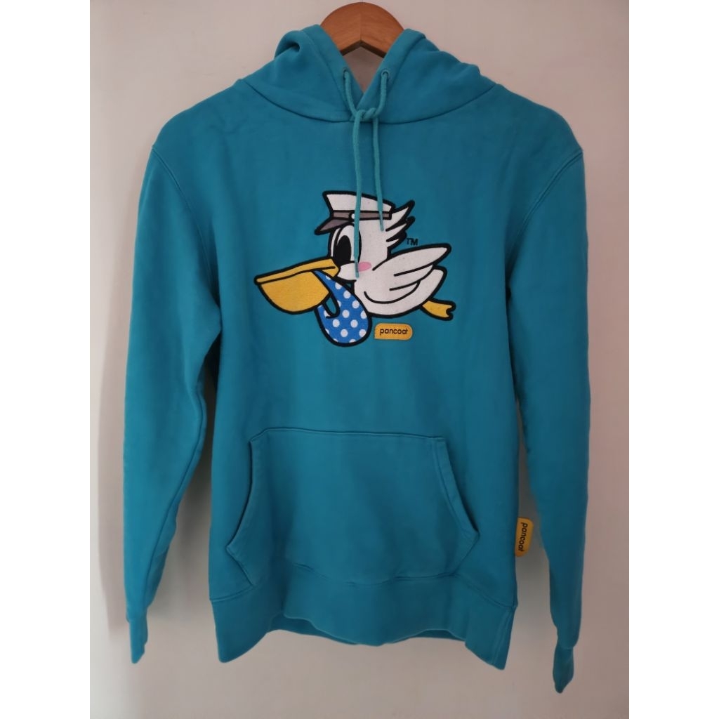 HOODIE PANCOAT BIRU SECOND ORIGINAL