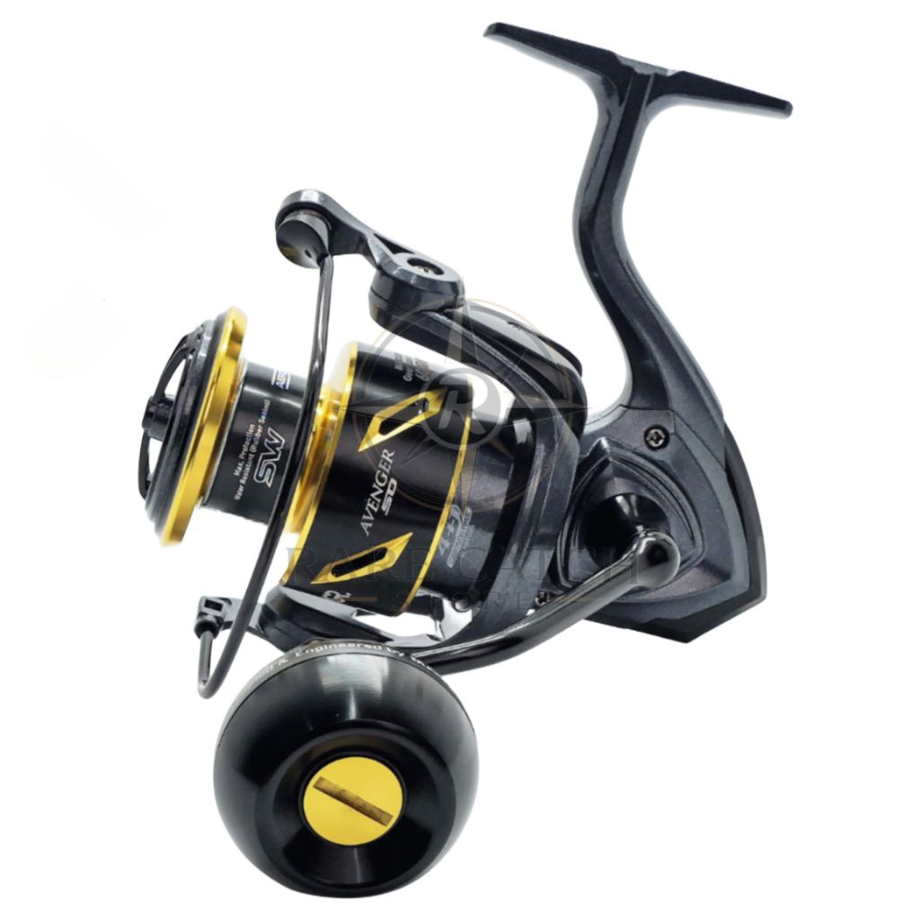 Reel Spinning Maguro Avengers SO 2026 | Saltwater | SW Series | Power Handle | 4+1 BB | Aluminum Kno
