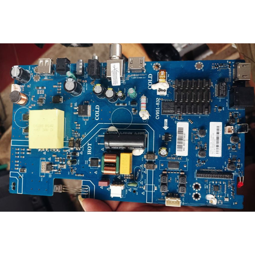 MESIN MB MAINBOR MAINBOAR MAINBOARD MODUL MONTHERBOARD TV32cv2269 pld32cv2269