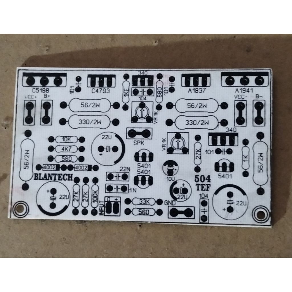 PCB BLANTECH SOCL 504 TEF CEM