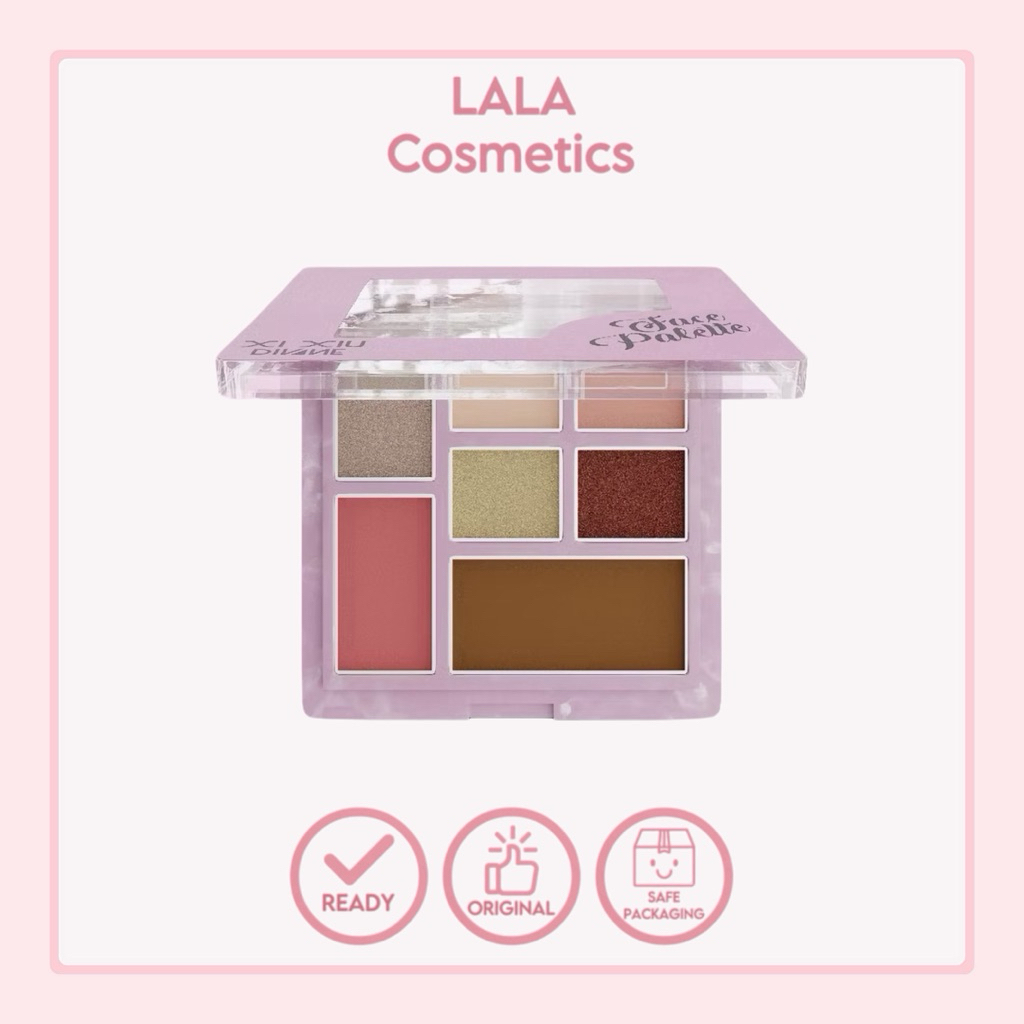 XI XIU Divine Face Palette Makeup - Eyeshadow Contour Blush Highlighter