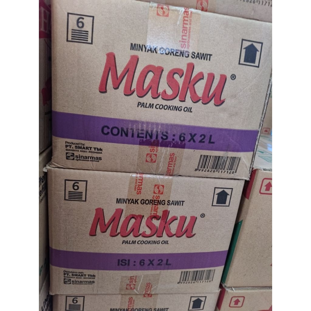 Masku minyak goreng 2 liter 1 karton