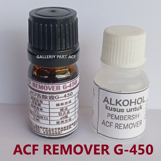 ACF REMOVER cairan perontok lem cof tab bonding fleksibel lcd untuk perbaikan COF lcd tv hp laptop