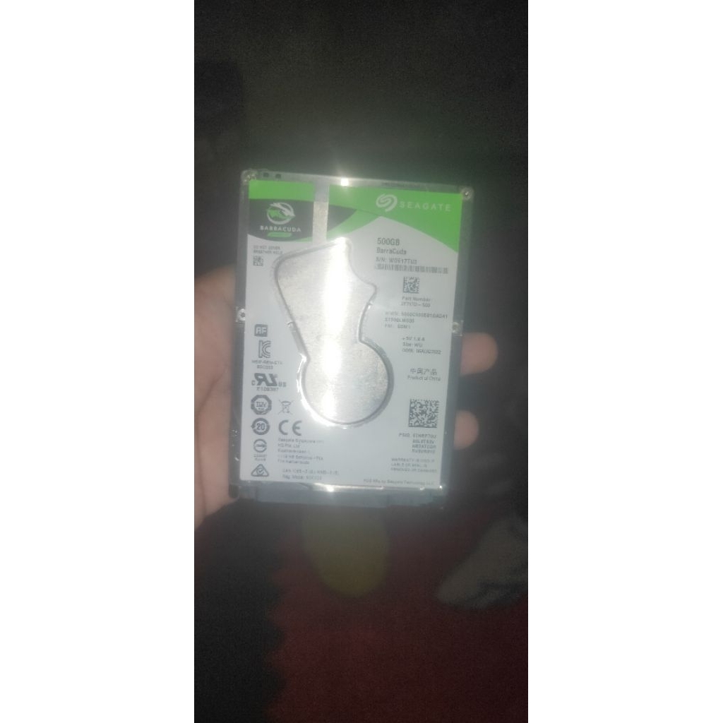 Hdd 2.5 inch Seagate Barracuda 500GB Health 54%