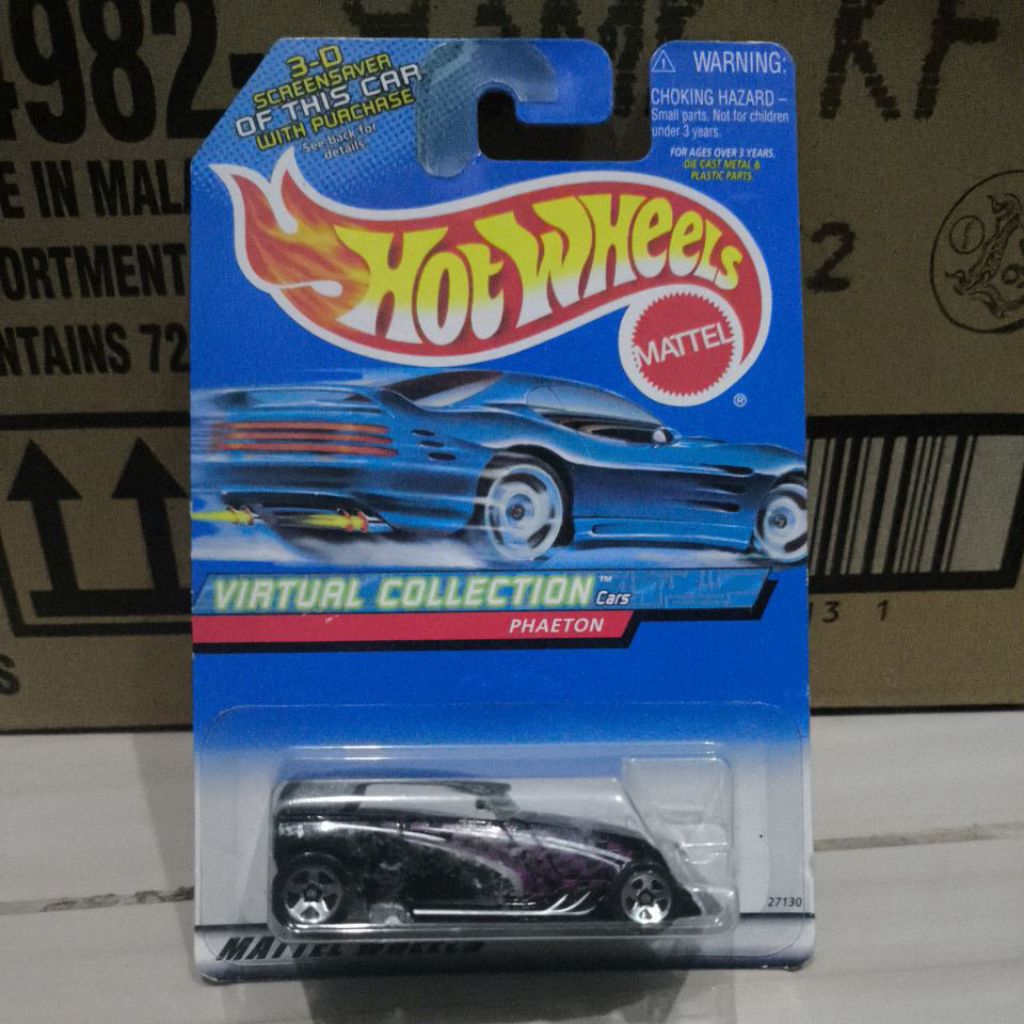 Hotwheels blue card phaeton us card