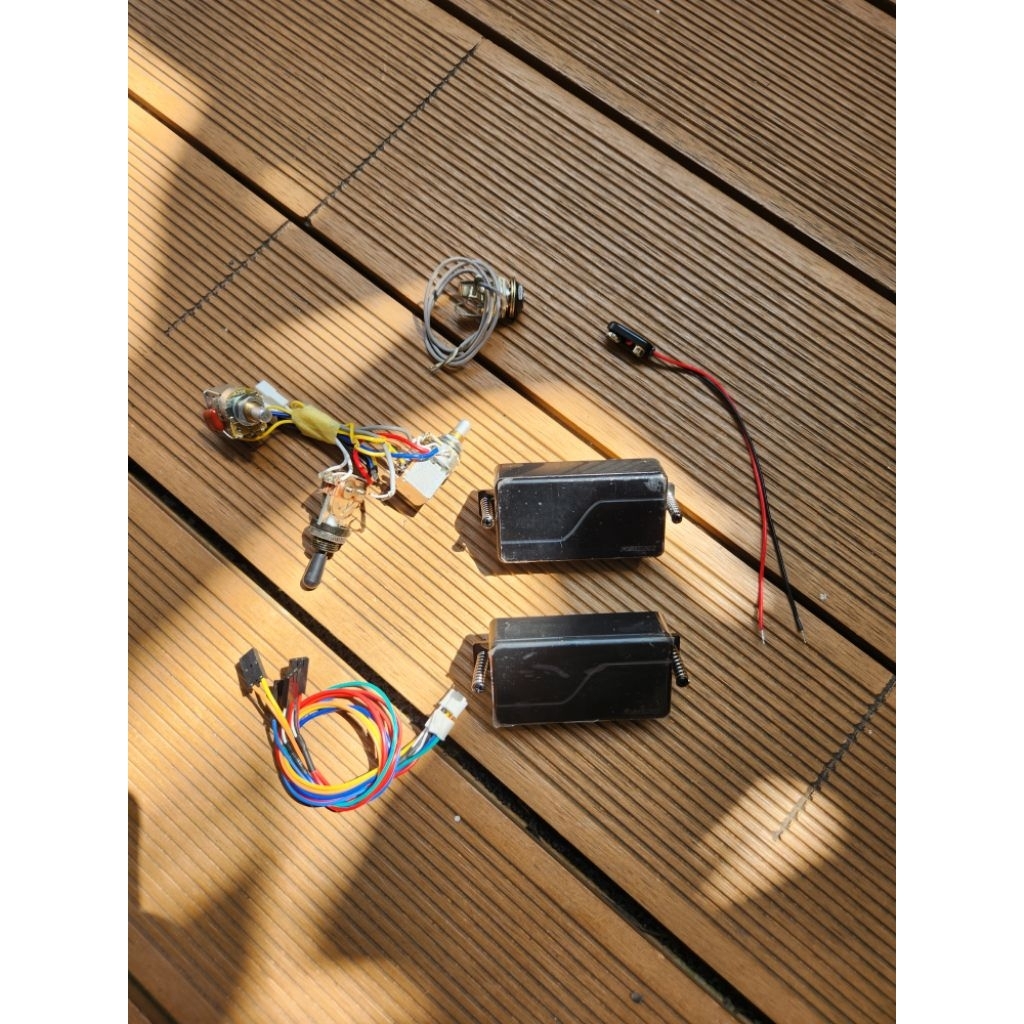 Pickup Gitar Fishman Fluence Set Neck dan Bridge